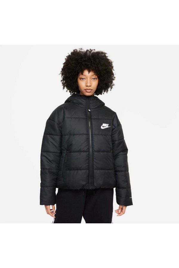 Womens black nike puffer jacket outlet