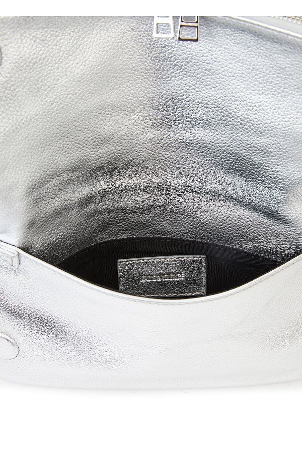 Zadig Voltaire Rock Silver Women's Leather Crossbody Bag