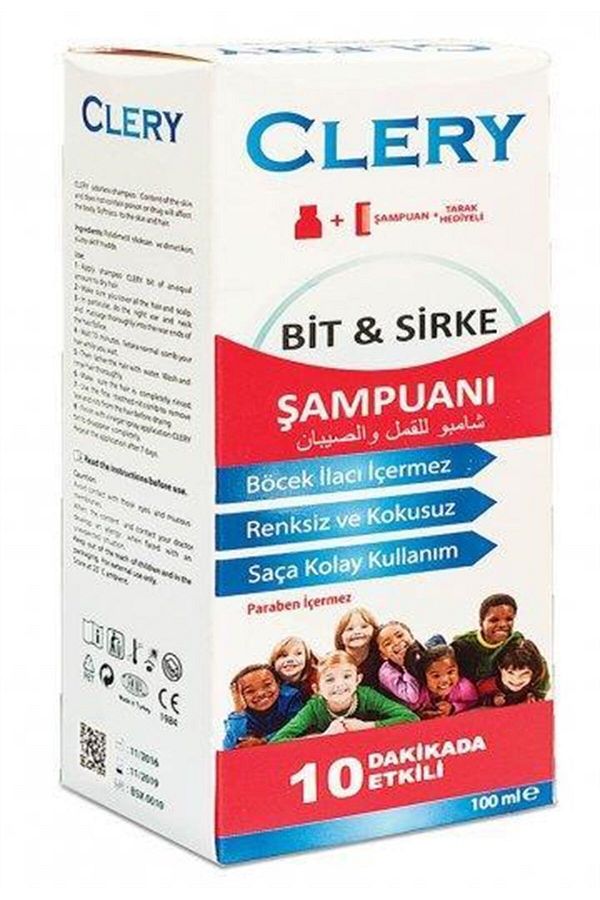 Clery-Lice & Nit Shampoo 100 ml 1