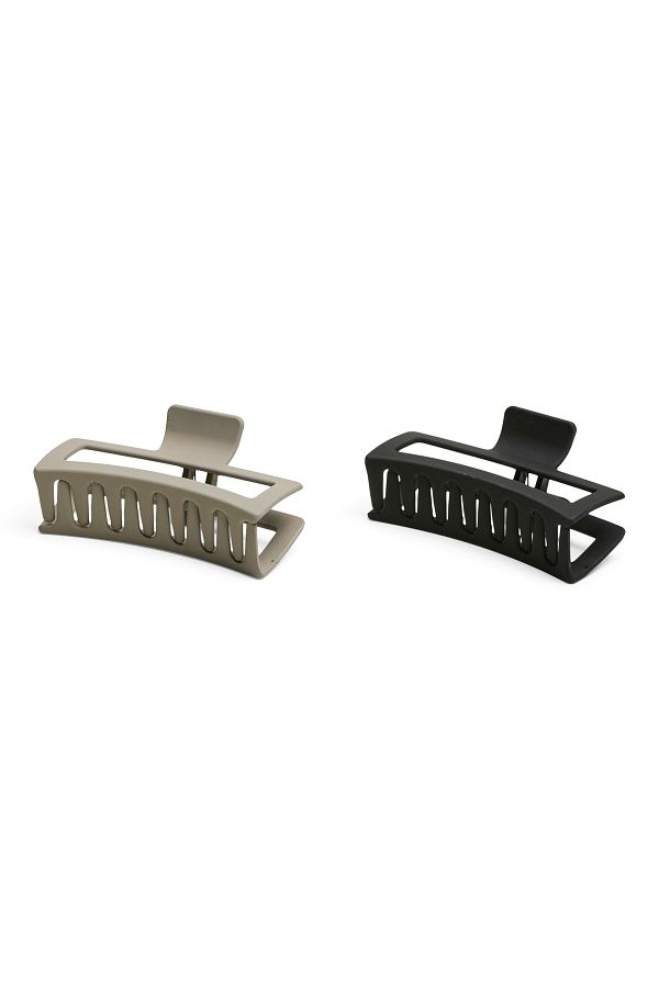 PIECES-Hairshark für Damen – 2er-Pack, Styling-Design, Größe 13 cm 1