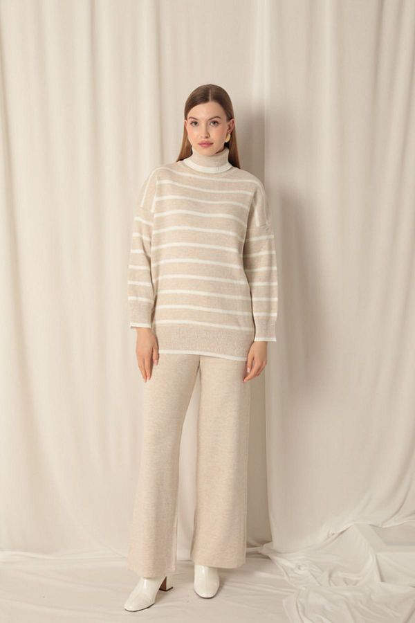 Turtleneck suit women cheap