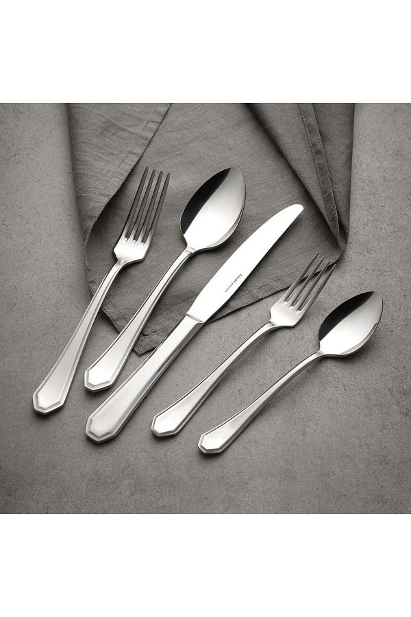 Hisar-Riva 84 Piece 12 Person Fork Spoon Knife Set 1