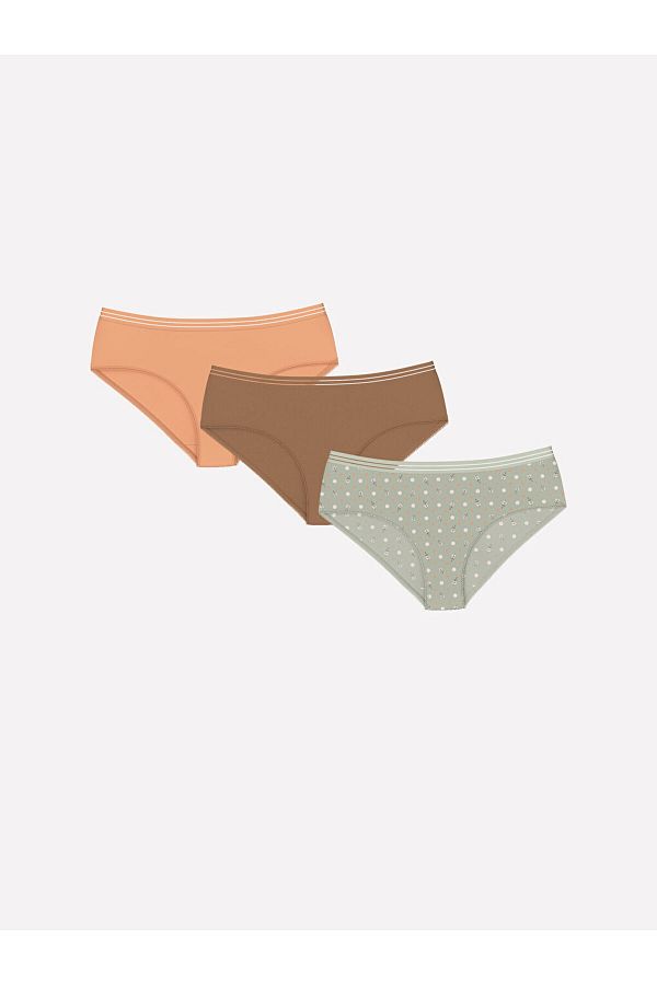 LC Waikiki-Hipster Patterned Panties - Pack of 3 1