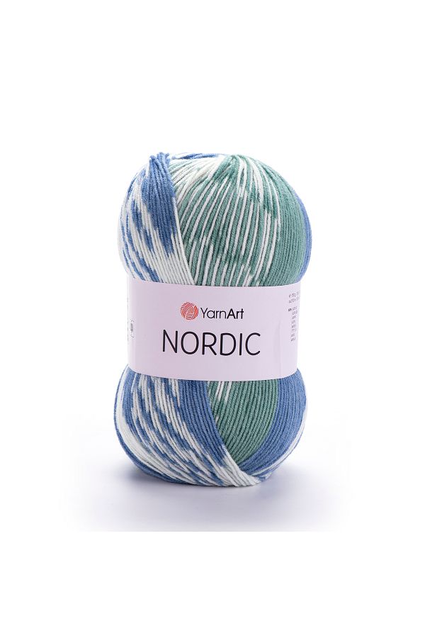 Yarnart-Nordic Marbled Hand Knitting Yarn 654 1