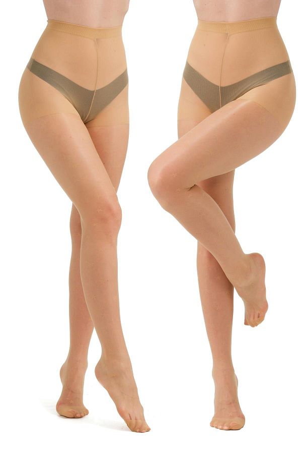 C&City-2-teilige Strumpfhose mit Sternmuster 1