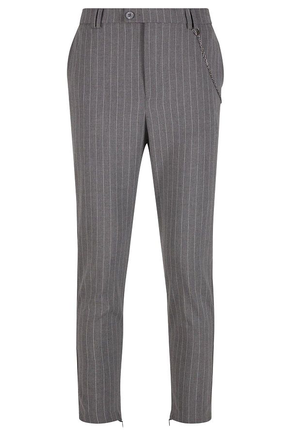 2Y STUDIOS-2Y Cropped Pants Nadelstreifen 1