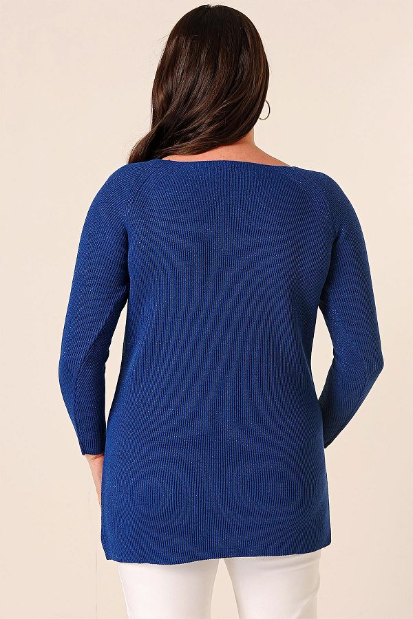 Tunic off the shoulder sweater on sale