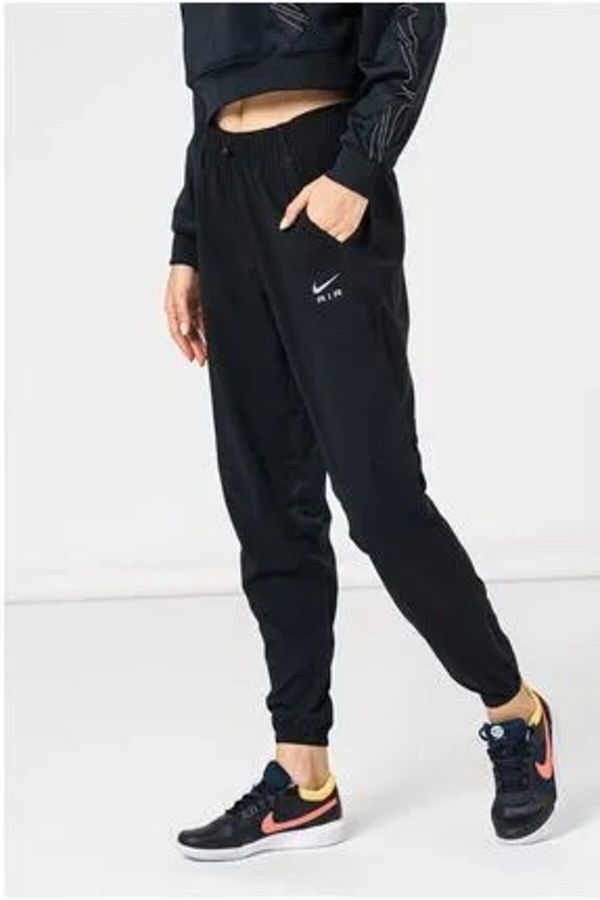 Nike-Dri-Fit Air Women's Black Running Sweatpants 1