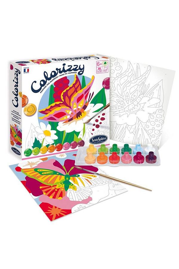 Sentosphere-Colorizzy - Paint by numbers - Butterflies 1