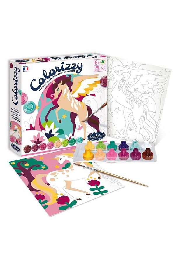 Sentosphere-Colorizzy - Pictura pe numere - Unicorni 1
