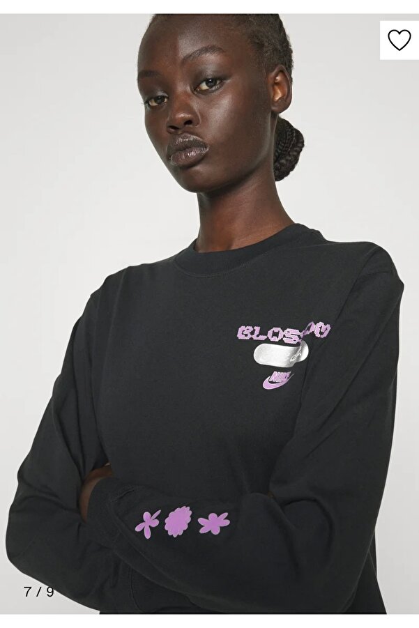 nike black long sleeve shirt women's