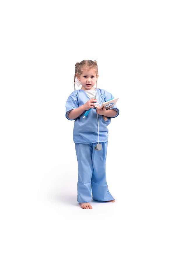 BigJigs-Set costum si accesorii doctor pentru copii 1