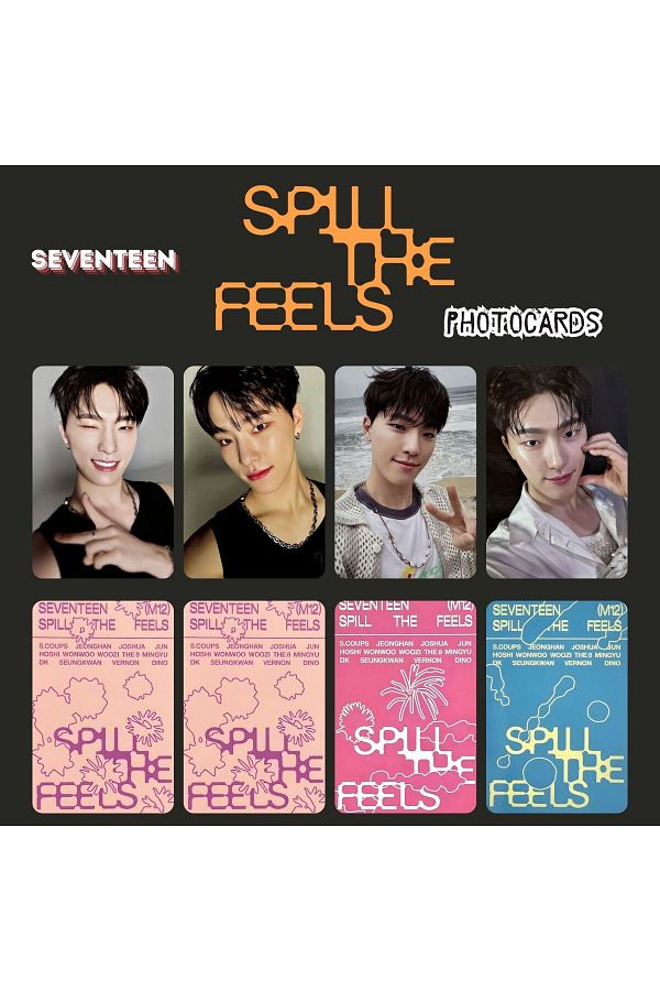 SEVENTEEN JUN Spill The Feels weverse albums ver. Photocard