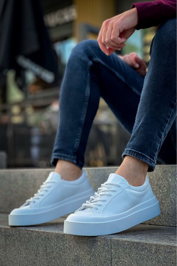 BOA-Ba500 Boa Custom Thermo Sole White Casual Men's Shoes 1