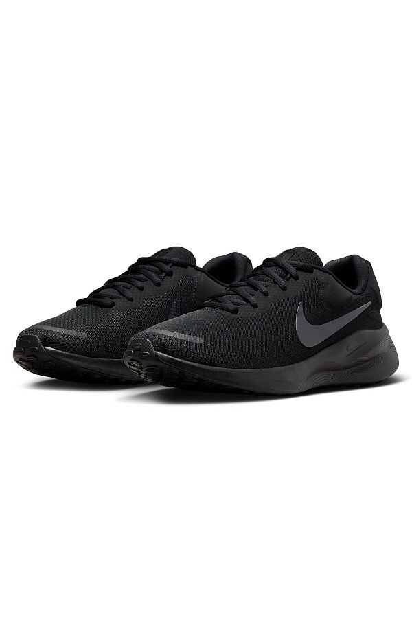 Nike Revolution 7 Men s Black Comfortable Soft Sole Running Shoes Trendyol