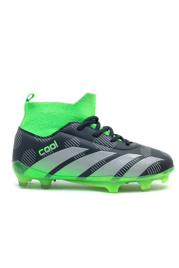 KCMN Neymar Cool Kids Football Boots Green Socks Shoes Trendyol