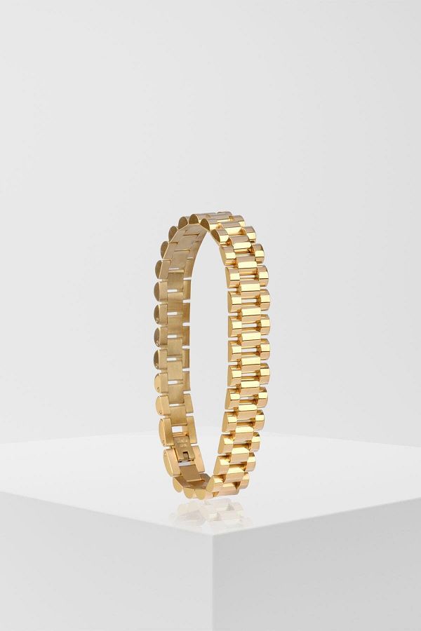 WATCHOFROYAL-Datejust Gold - تصميم سوار فولاذي 1