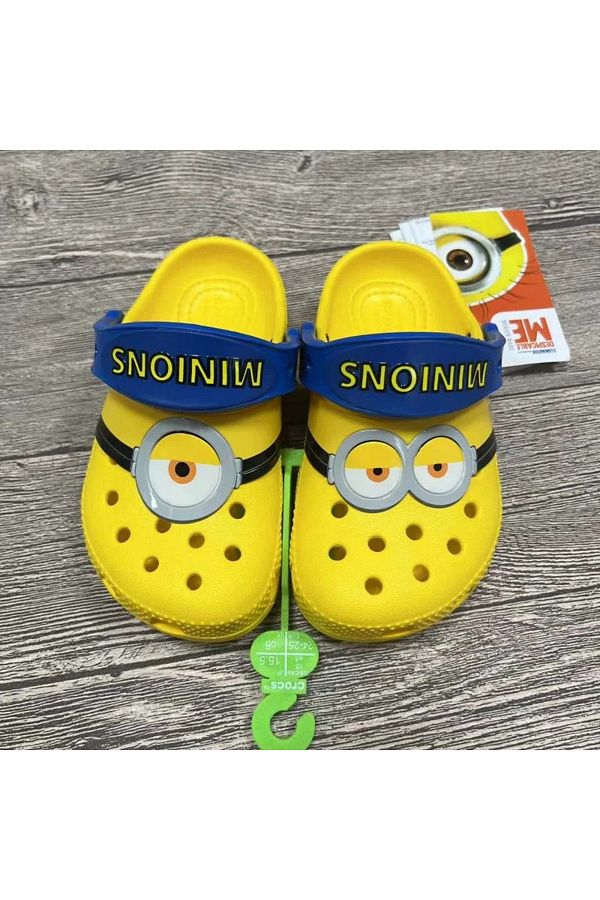 Choice Children s Croc Shoes Minions Boys And Girls Beach Shoes Slippers Sandals Non slip Breathable Wea. Trendyol