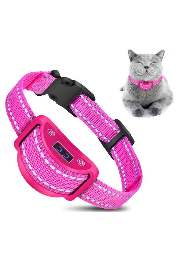 PaiPaitek Cat Meow Collar Cat Stop Meowing at Night Vibrating Cat Collar No Shock is Safer 5 Le. Trendyol