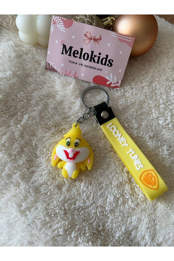 Melo-Yellow Rabbit Keychain 1