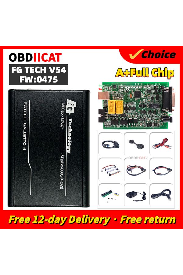 Choice-New FGtech Galletto V54 0475 EU Version Support BDM Full Function ECU Programming for KESS KTAG O... 1