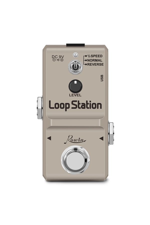 Choice-Rowin LN-332S Loop Station 48K Looper Pedal Unlimited Overdubs 10 Minutes of Looping, 1/2 time, a... 1