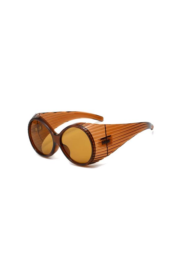 Toz Vintage Brown Zariel Snow Ski Vintage Retro Sunglasses Trendyol