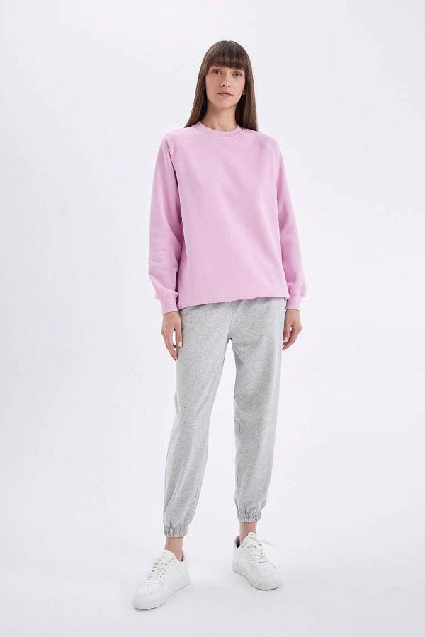 DeFacto-Jogger High Waist Thin Sweatshirt Trousers 1
