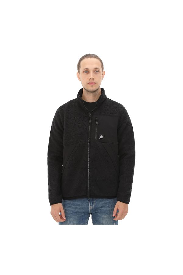 Timberland B0A62Eb0011 R Sherpa Fleece Jacket Men s Jacket Black Trendyol