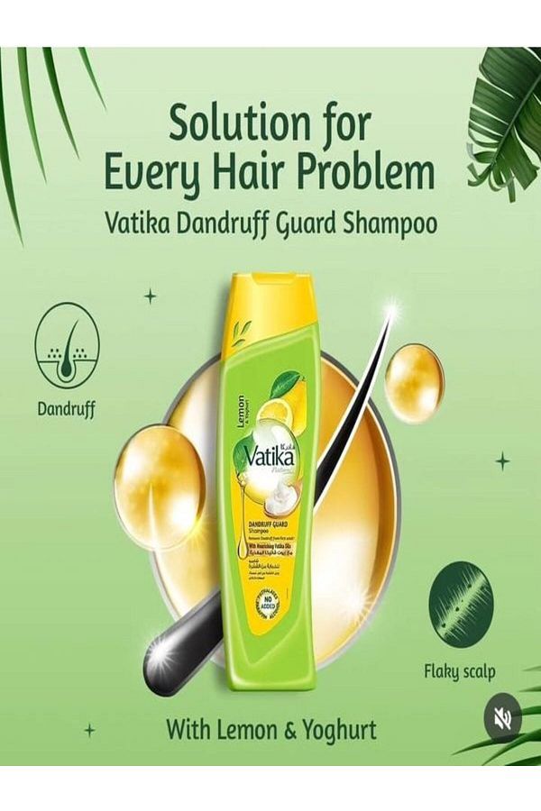 Vatika-Lemon & Yogurt 400 ml Shampoo 1