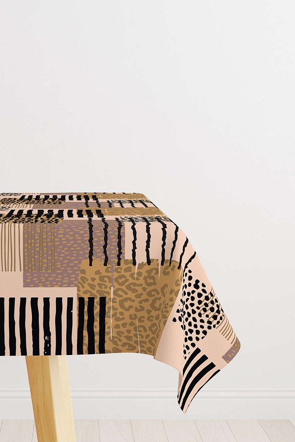 Cango Home-Maro Negru Modern Leopard Print Printed Digital Printed Table Cgh358-ms 1