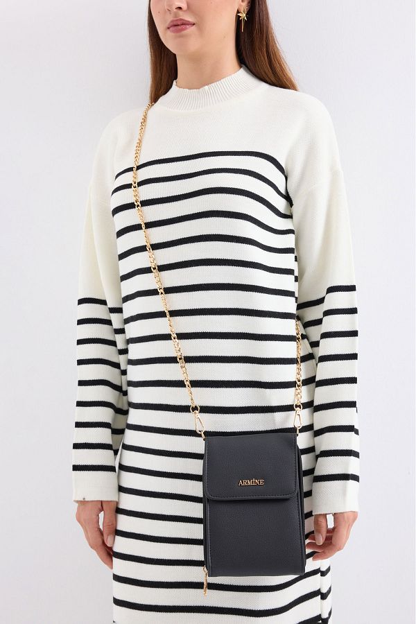 Bigdart-010175    Mini Shoulder Bag - Black 1
