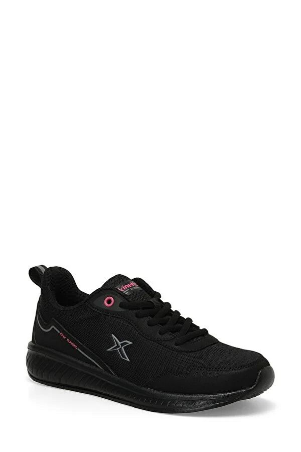Kinetix-Pantofort de damă NANCY TX W 4FX cu șireturi, cu talpă ușoară, NEGRU FUCI 1