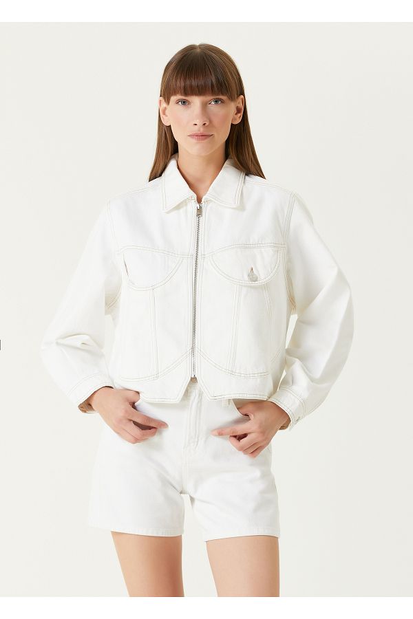 Off white denim jacket sizing store