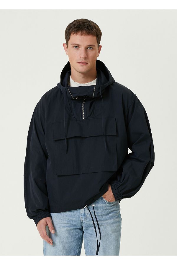Helmut lang hooded raincoat new arrivals