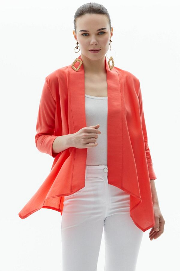 Selen Giyim-Front Draped Jacket 1