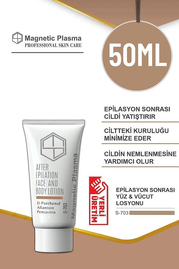 MAGNETİC PLASMA-Face and Body Lotion after Laser Epilation and Waxing - 50 ml 1