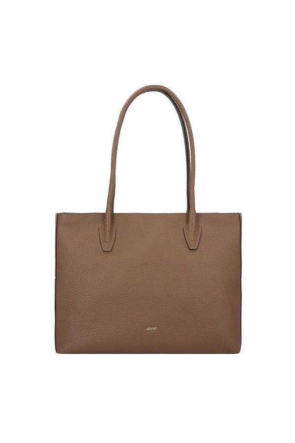 Abro-Schultertasche Leder 38 cm 1