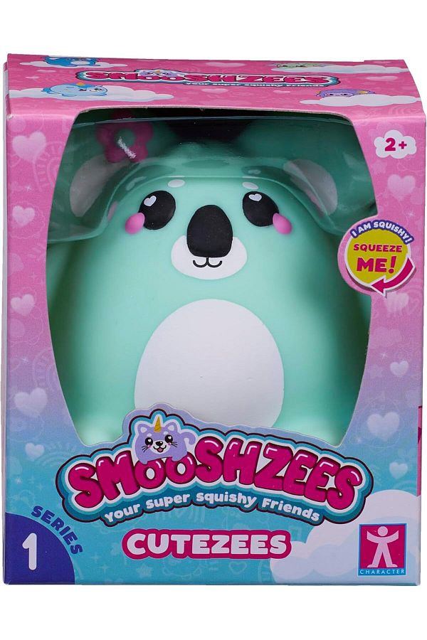 Smooshzees-Cutezees Chip, Green Koala, Collectable Characters, Supersoft, Cuddly and Squishy 1