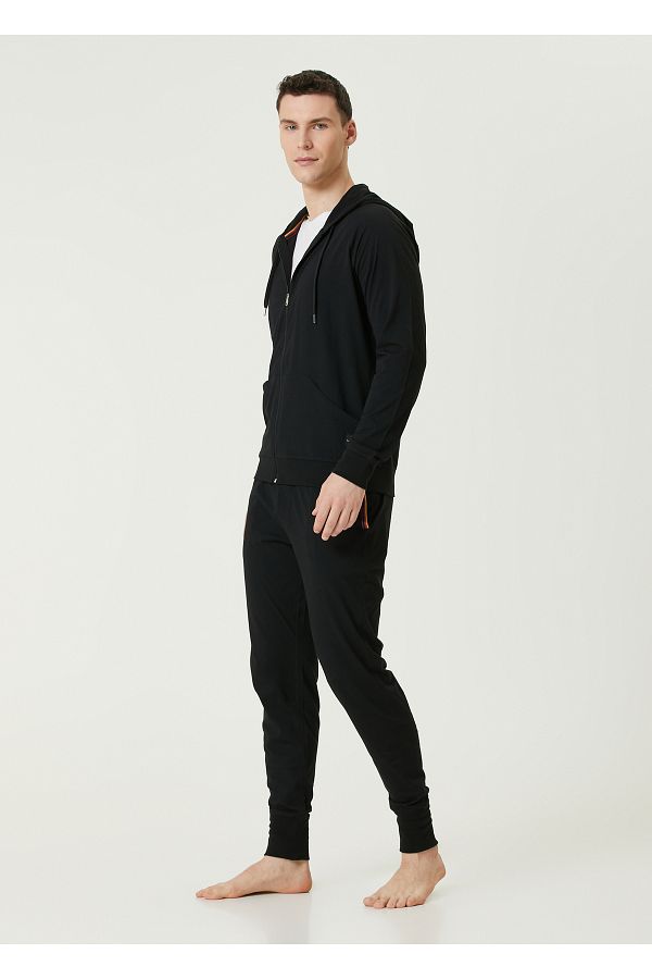 Paul Smith Size L Black Jogger Pajama Bottoms Trendyol