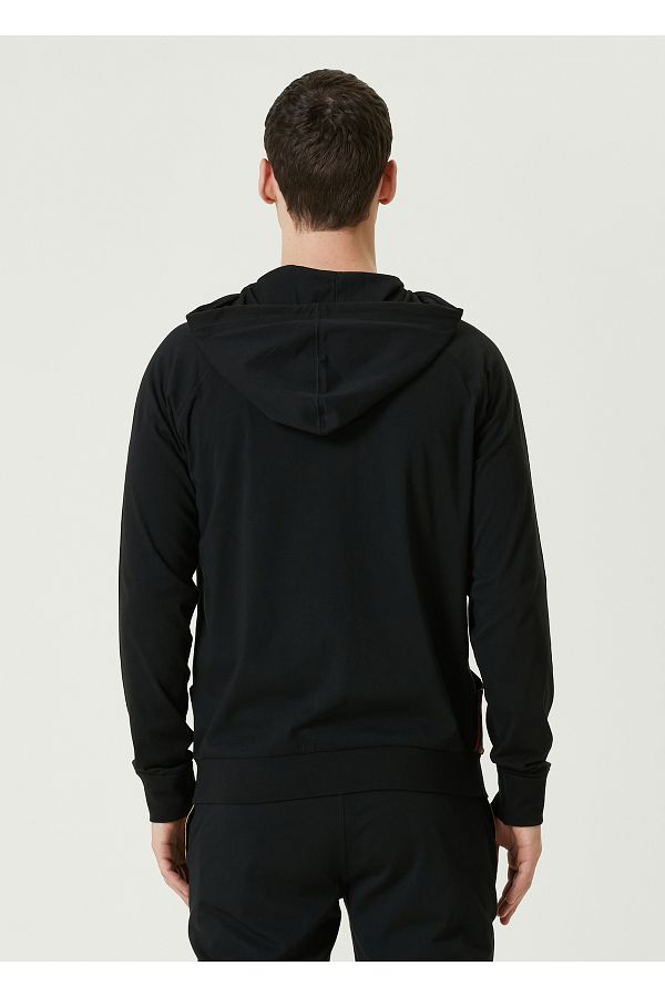 Paul Smith Black Hooded Pajama Top Size L Trendyol