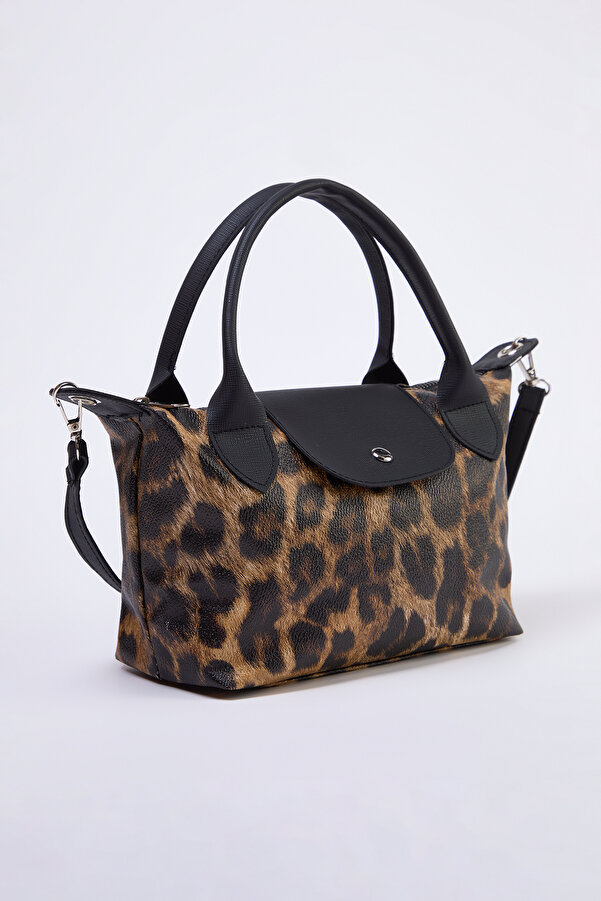 Tote Bag Sac Longchamp Leopard Large Le Pliage Panthere Travel Bag In  Leopard Print