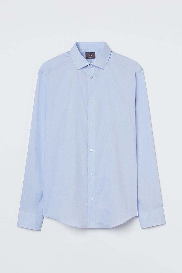 H&M-قميص مطاطي بقصّة Slim Fit 1