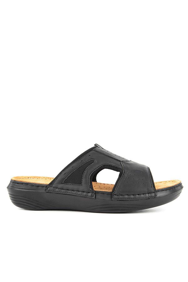 Muya-Parabolic Anatomical Sole Heel Spur Four Seasons Men's Slippers 1