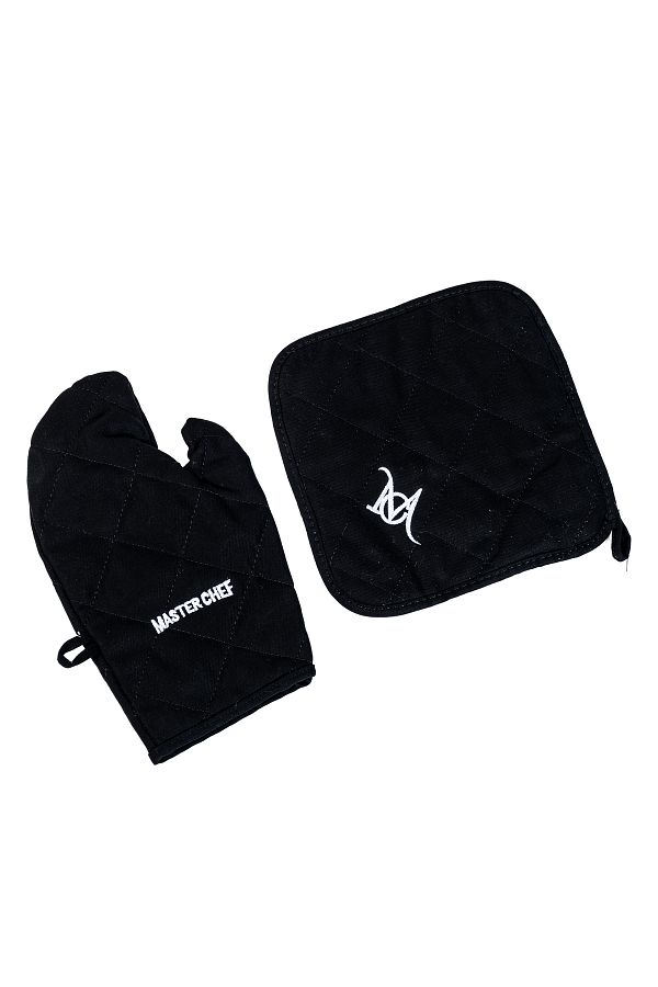 Masterchef-Heat Resistant Oven Glove and Handle Set – Stylish Design 1