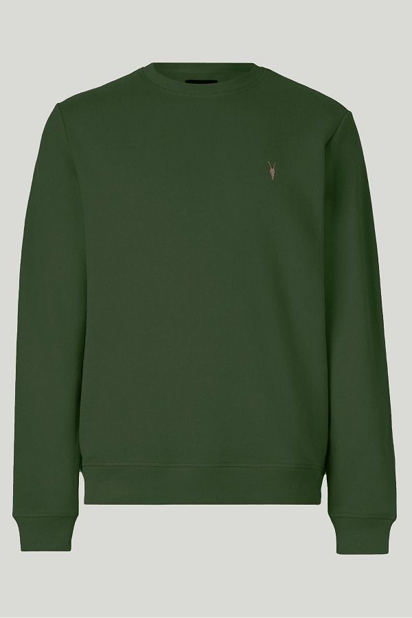 MAXIMILLIAN Khaki Color Basic Crew Neck Relaxed Men s Regular Sweatshirt Khaki Trendyol