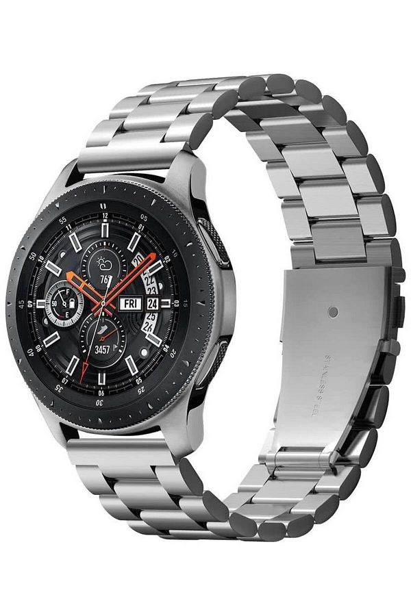 Spigen Galaxy Watch 3 45mm 46mm 2018 Gear S3 Frontier S3 Classic Strap Fit 22mm Silver 600Wb24981 Trendyol