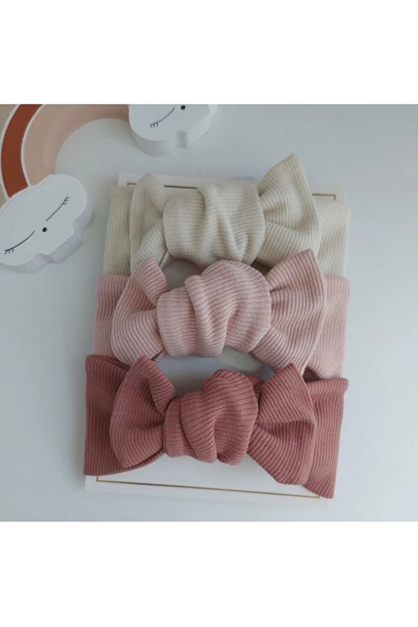 Fns butik Kız Bebek Ribana Bandana 3'lü