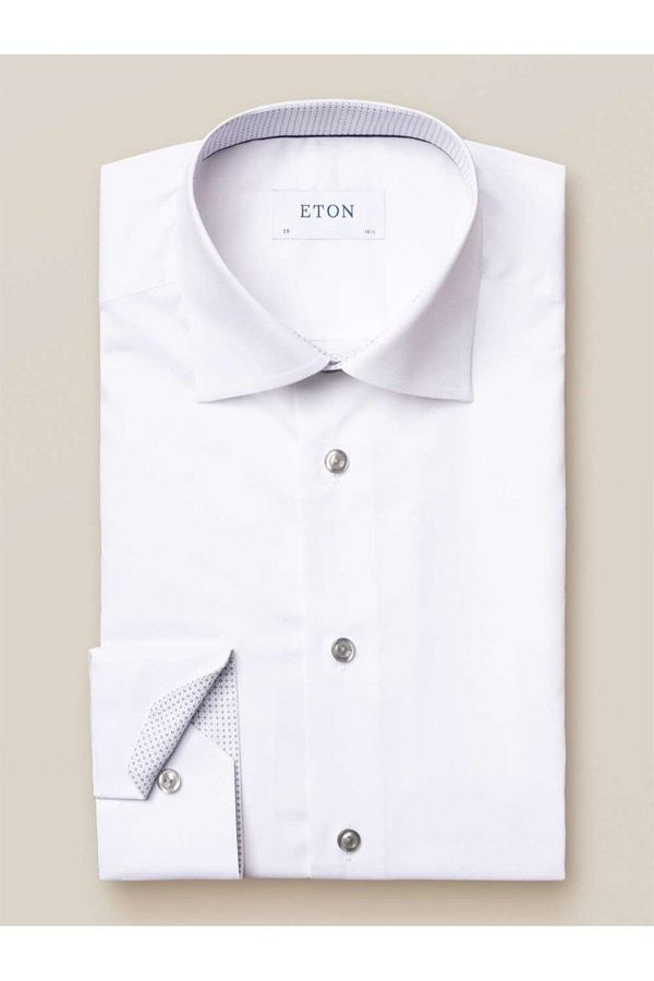 Eton-Classic Fit White Shirt 1