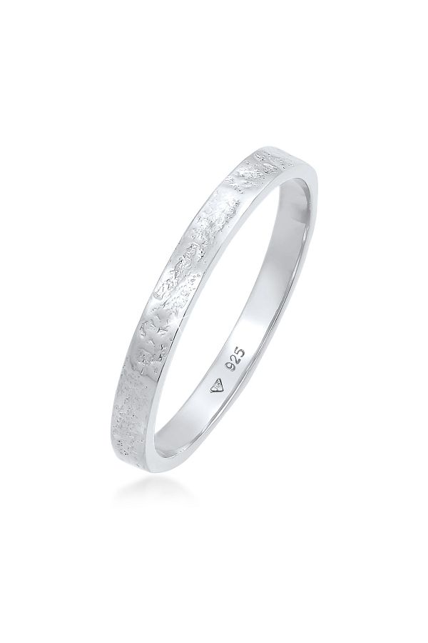 ELLI-Ring Damenband Partner Basic Look in 925 Sterling Silber 1